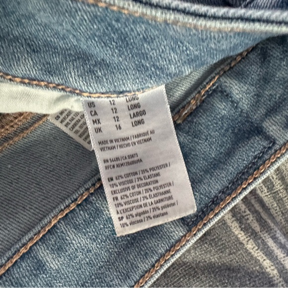 American Eagle Outfitters Light Blue Stretch Jeans - Picture 5 of 10